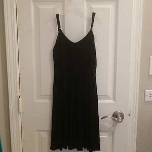 Black summer dress